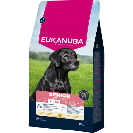 Eukanuba Life Care senior large breed chicken 15kg