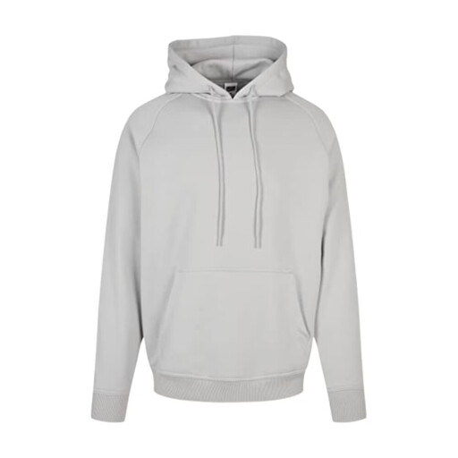 URBAN CLASSICS Blank Hoody Light Asphalt