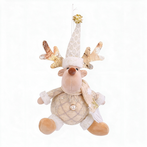 Rentier- und Schneemann-Weihnachtsdekoration