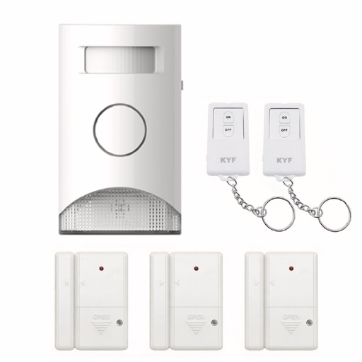 KYF Expandable 434 MHz Motion Detection Alarm System Kit