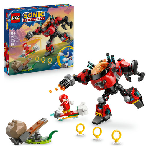 LEGO Sonic 77005 Knuckles vs. Dr. Eggman Egg Crusher Mech