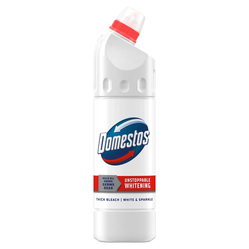 Domestos 厚型漂白剂 White & Sparkle，750ml