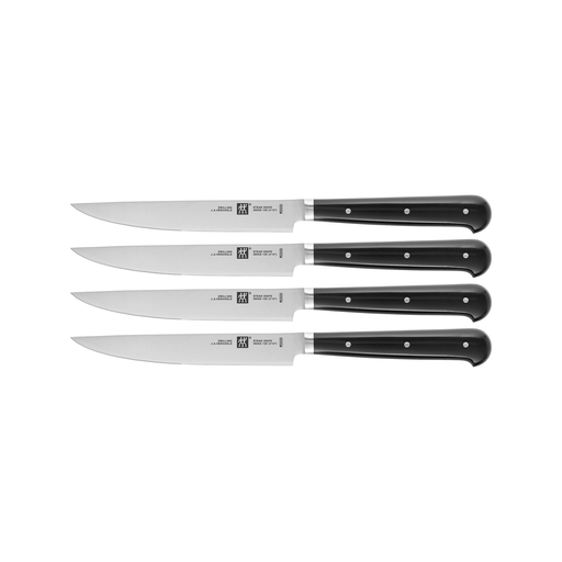 Zwilling Steak Knife Set 4-Piece, Stainless Steel, Black