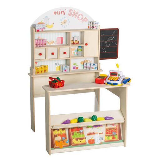 roba Kaufladen Minishop, Naturholz