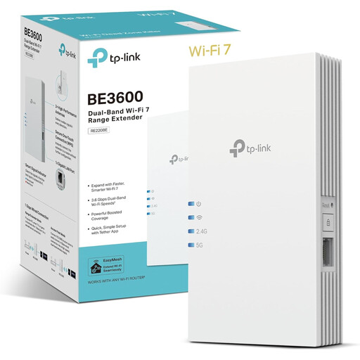 TP-Link RE220BE BE3600 Wi-Fi 7 range extender