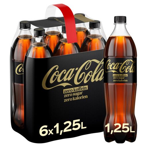 Coca-Cola Zero Sugar Caffeine Free 6x1.25L