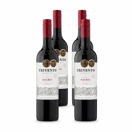 整箱优惠 - Trivento Reserve Malbec 12.5% 6x75cl