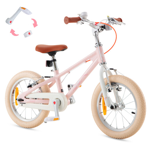 RoyalBaby Kids Bike Aluminum EZ New Freestyle Pink 16 Inch