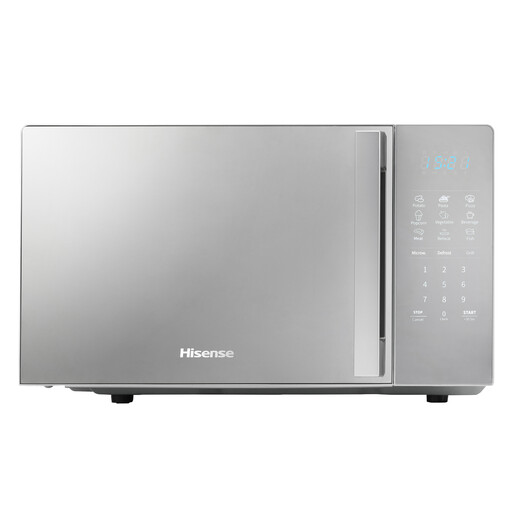 Hisense Digital Microwave Oven with Grill - 20L, Silver
