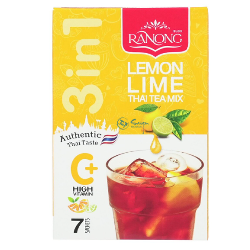 Ranong tea instant lemon lime thai tea mix 175 G