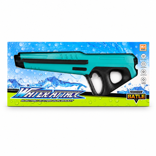 Water Attack Electric Water Blaster Cyan
