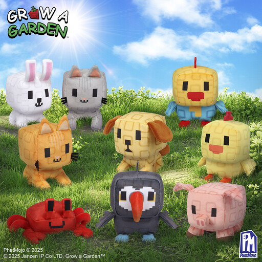Grow A Garden Collectable Plush Soft Toy in its packaging