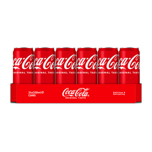 Coca-Cola Original Taste Cola - 24 x 330 ml