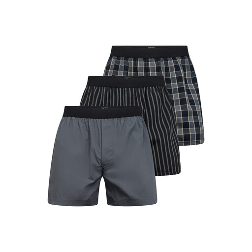 JBS 3-pack boxershorts. Mehrfarbig30 2XL