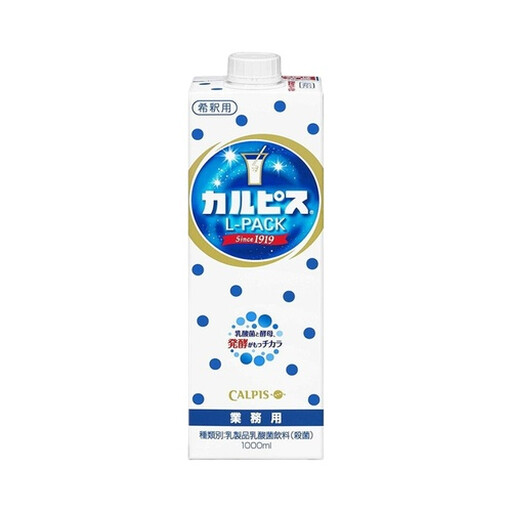 Asahi Calpis 浓缩糖浆 1 升
