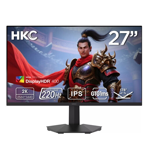 HKC G27H2DPro 27 英寸 QHD 游戏显示器