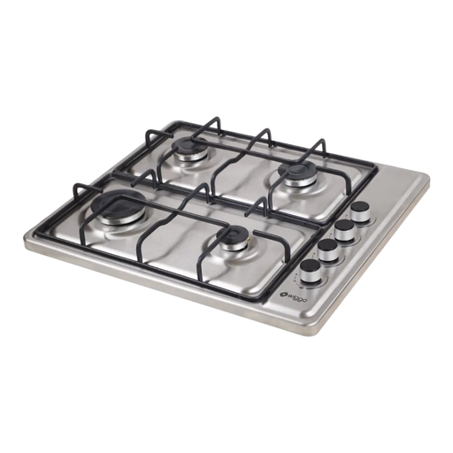 Wiggo 60cm Gas Hob Freestanding Inox