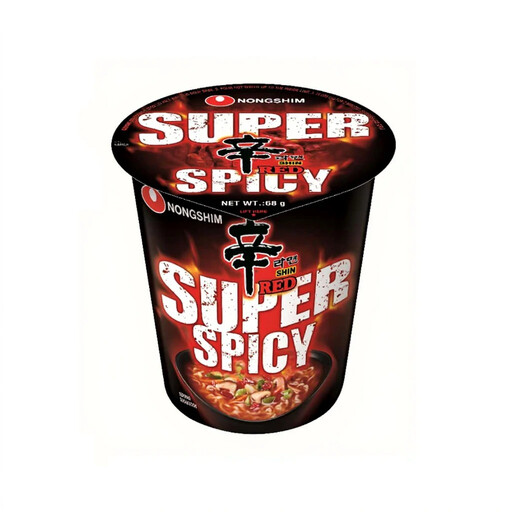 Nongshim Red Super Spicy Noodles (Cup) 68g
