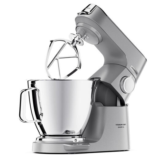 KENWOOD Titanium Chef Baker XL Stand Mixer with Integrated Scale