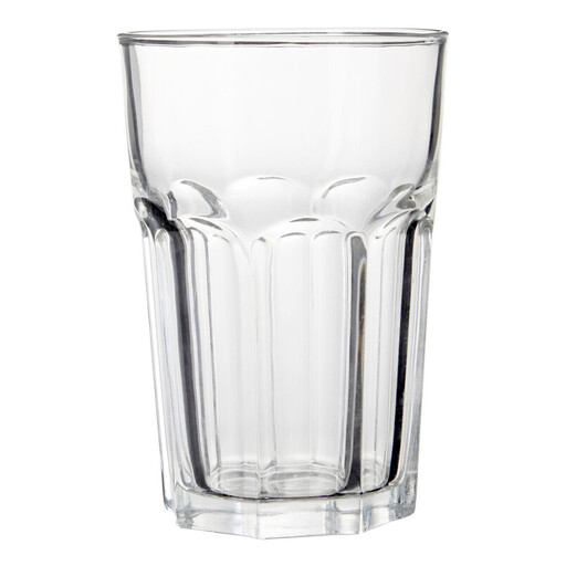 Essentials by Premier Glass Drinking Tumblers Luxor Clear Set of 4