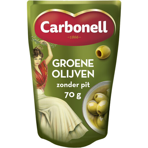 Carbonell Green Olives Without Pit