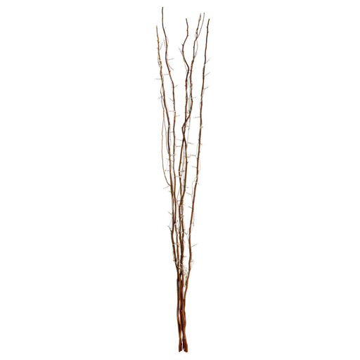 Premier Housewares Ventana Natural 80 Lights Colour Twigs