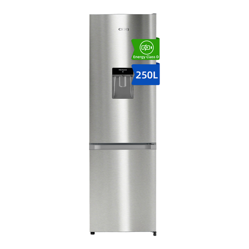 CHiQ JKR250WDSSD Fridge Freezer with Water Dispenser