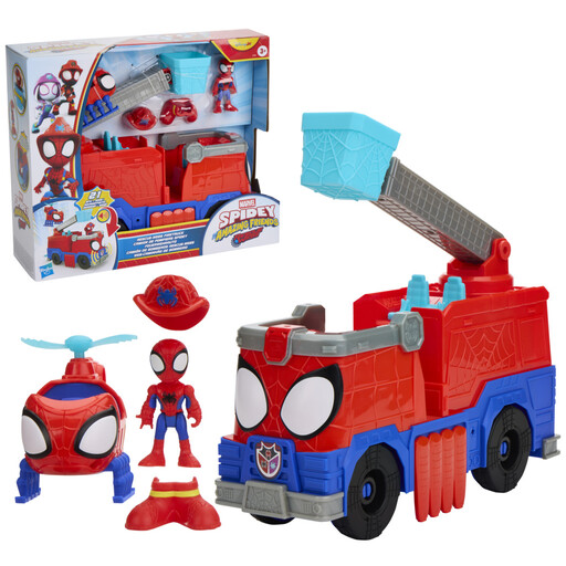 Spidey and his Amazing Friends Rescuewebs Firetruck Playset