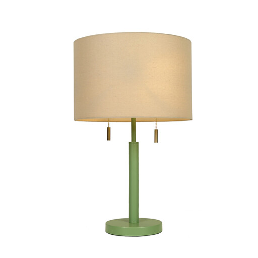 Lameke Green Pull Chain Table Lamp