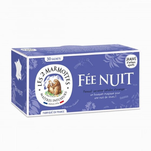 Les 2 Marmottes Infusion Fée Nuit 50g