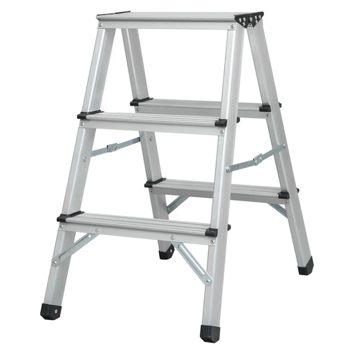 PROBUILDER STEP LADDER 3 STEP Black,Silver