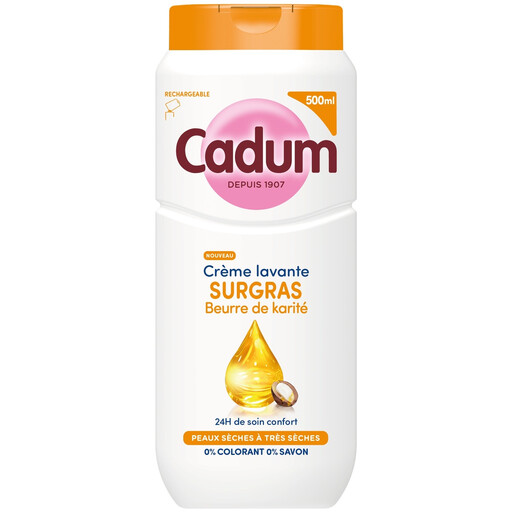 Crème Lavante Surgras Cadum