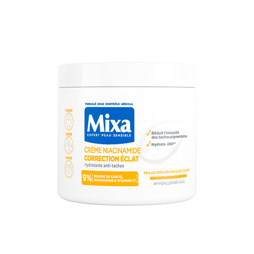 MIXA Niacinamide Glow Correction Cream 400ml
