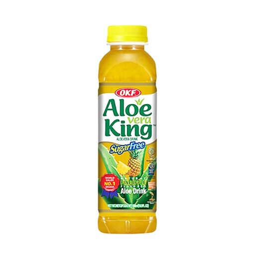 OKF Aloe Vera King Sugar Free Pineapple 500ml