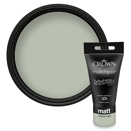 Crown Matt Emulsion Mellow Sage 40ML