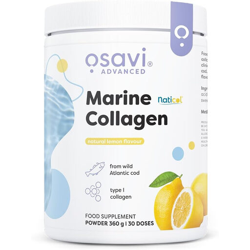 Osavi Marine Collagen Skin Hair & Nails Wild Cod Lemon Beauty Support Powder