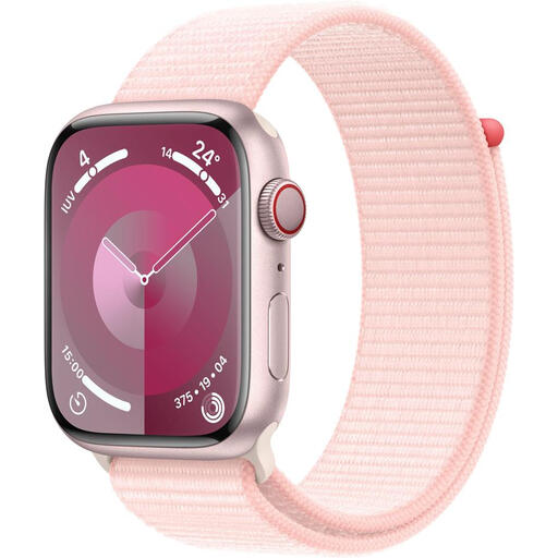 Apple Watch Series 9 GPS + Cellular 45mm, Pink