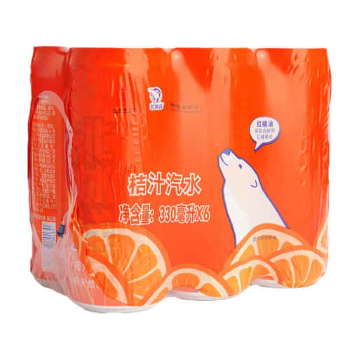 Bei Bing Yang Tangerine Soda Drink 330ml*6