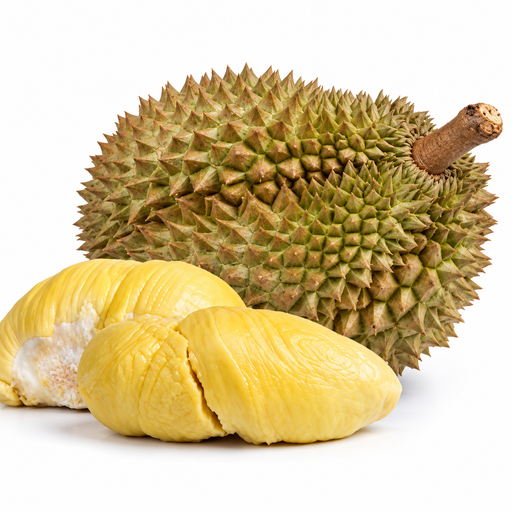 Durian entier surgelé, 1 kg