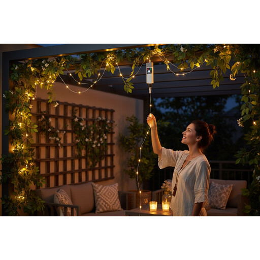 Lichtsnoer 30 meter met 300 LED's