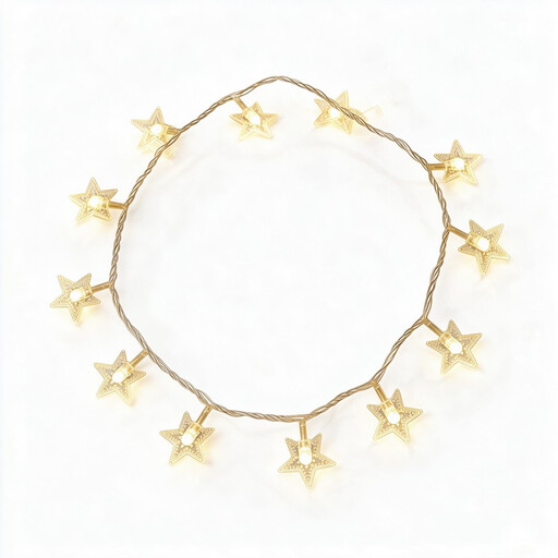 20LED Star String Lights 9.8FT Fairy Christmas Lights