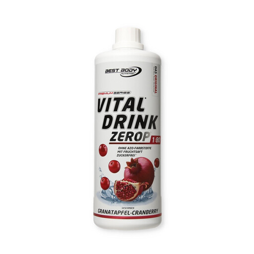 Best Body Nutrition Vital Drink ZEROP Pomegranate Cranberry