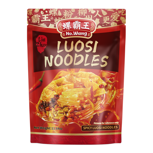 Luo Ba Wang Snail Noodles Spicy Flavour 330g