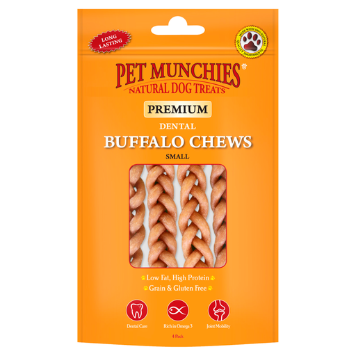 Pet Munchies Small Buffalo Dental Chews