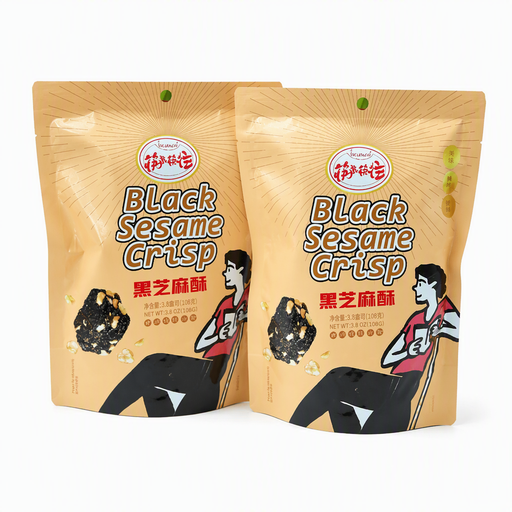 Kuailaikuaiwang Black Sesame Crisp 108g ×2
