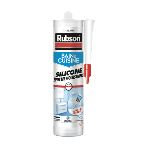 Henkel Rubson Mastic Silicone Bain & Cuisine