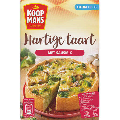 Koopmans Mix voor Hartige Taart