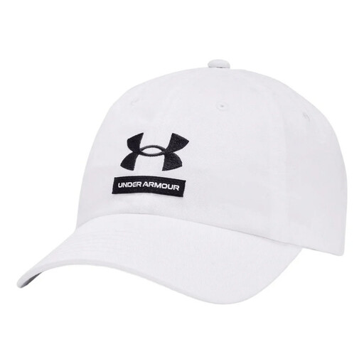 Under Armour Essential Low 男士可调节帽 - 白色