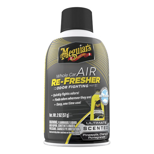 Meguiar's Ultimate Whole Car Air Re-Fresher G260102F, 2 oz (57g) Bottle, 6/CV