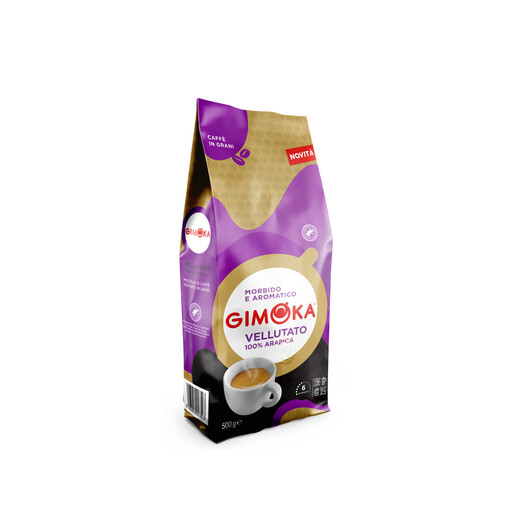 GIMOKA Vellutato 100% Arabica Rainforest 咖啡豆，500 g